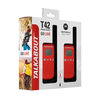 Радиостанция Motorola Talkabout T42 Red